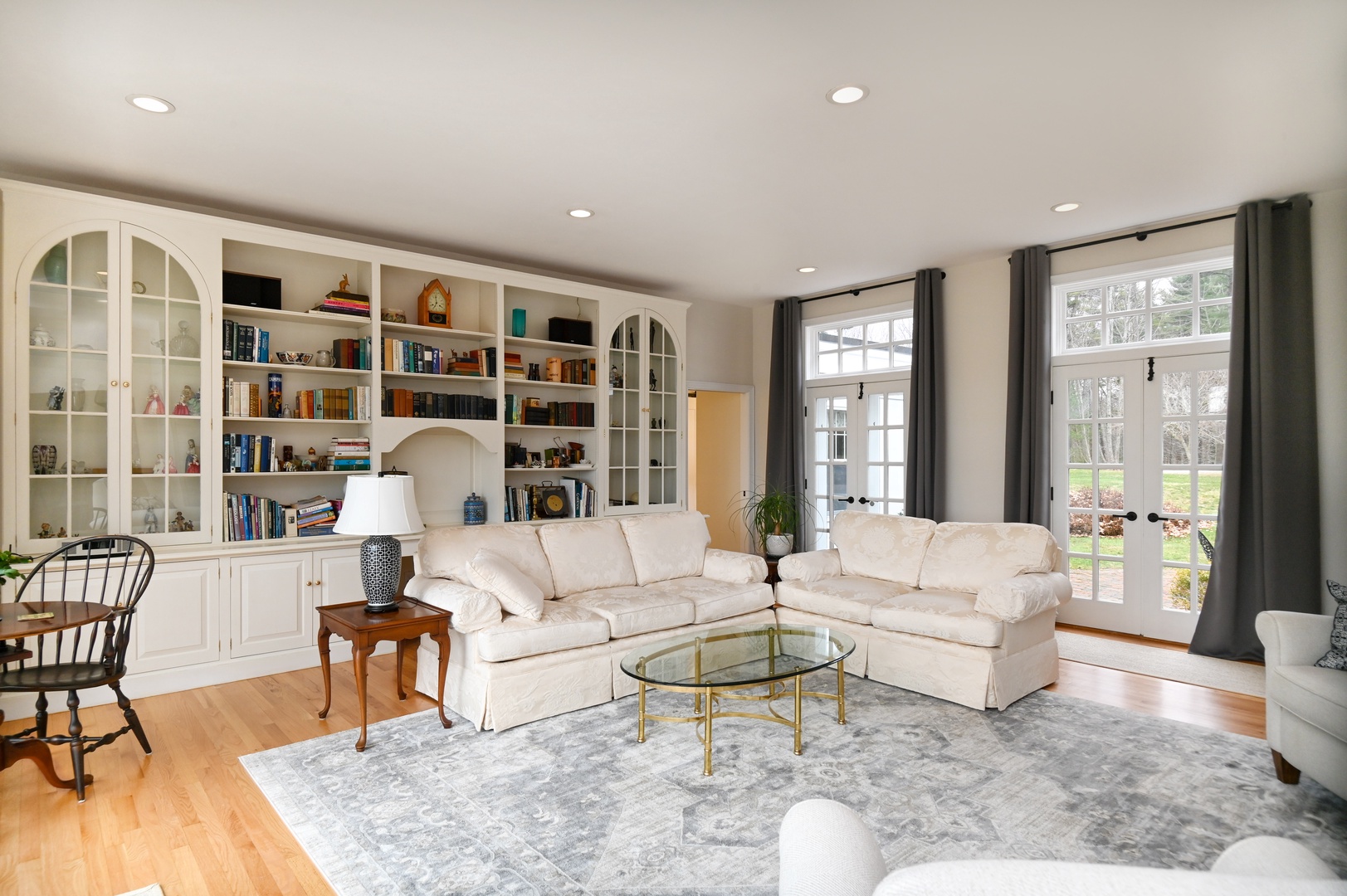 Lounge with a book or a round of cards in the communal living room