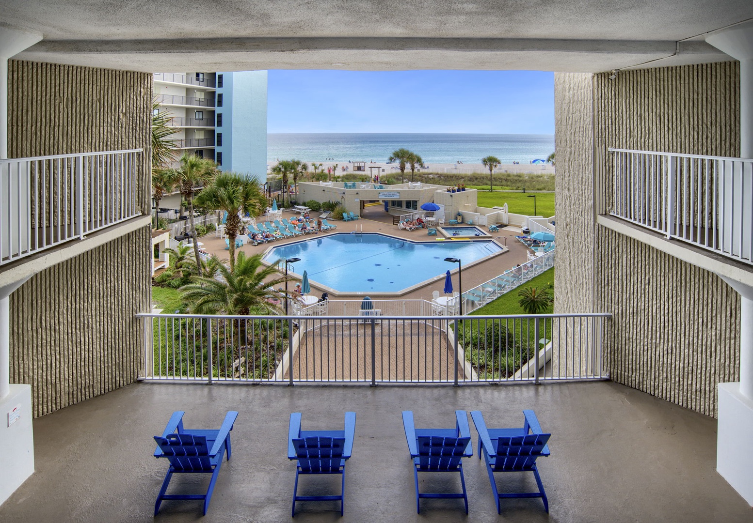 Lounge the day away or make a splash at the sparkling community pool