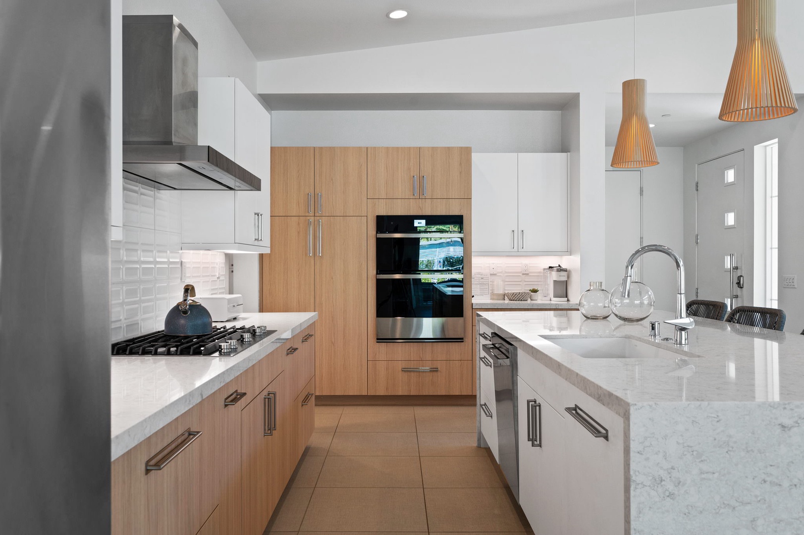 Kitchen is fully stocked with all your basic amenities