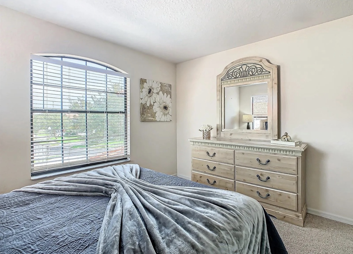 Bedroom 1 with queen bed