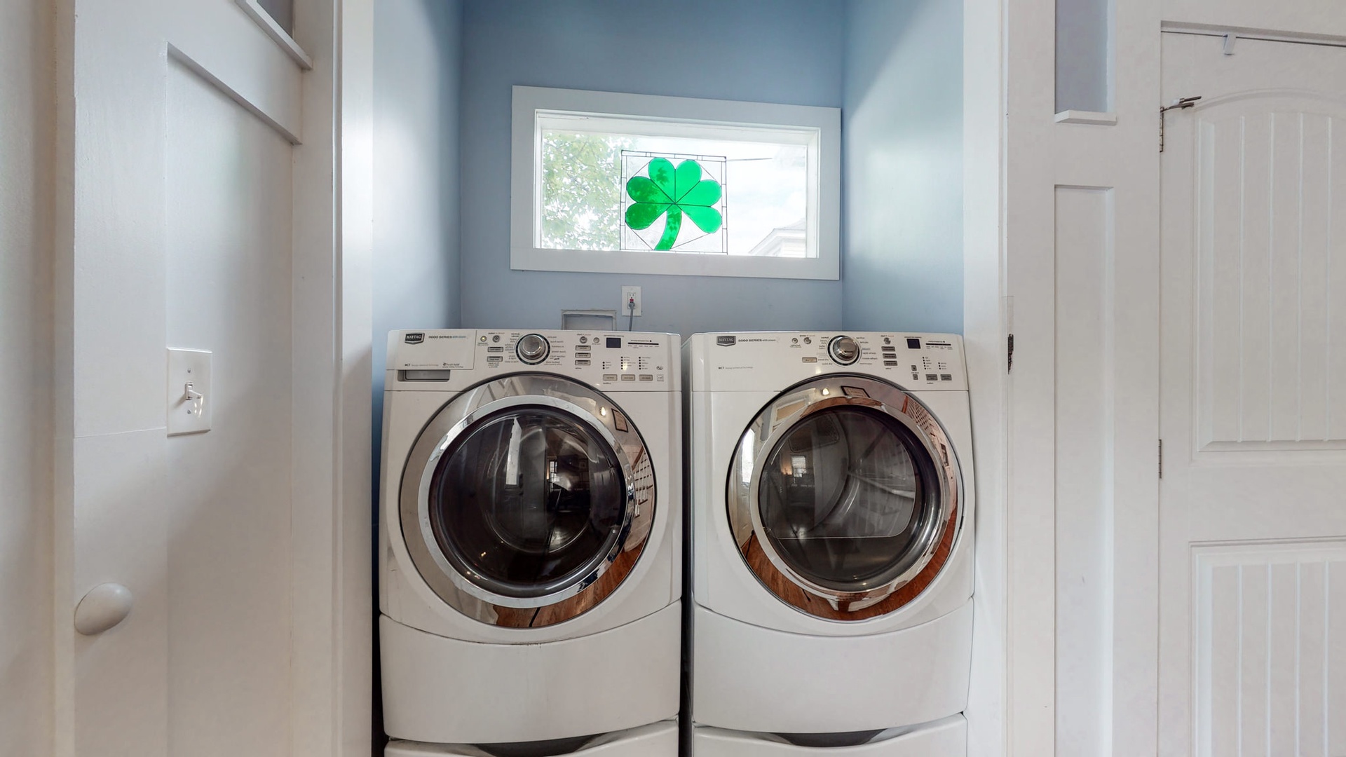 Washer and dryer in the home