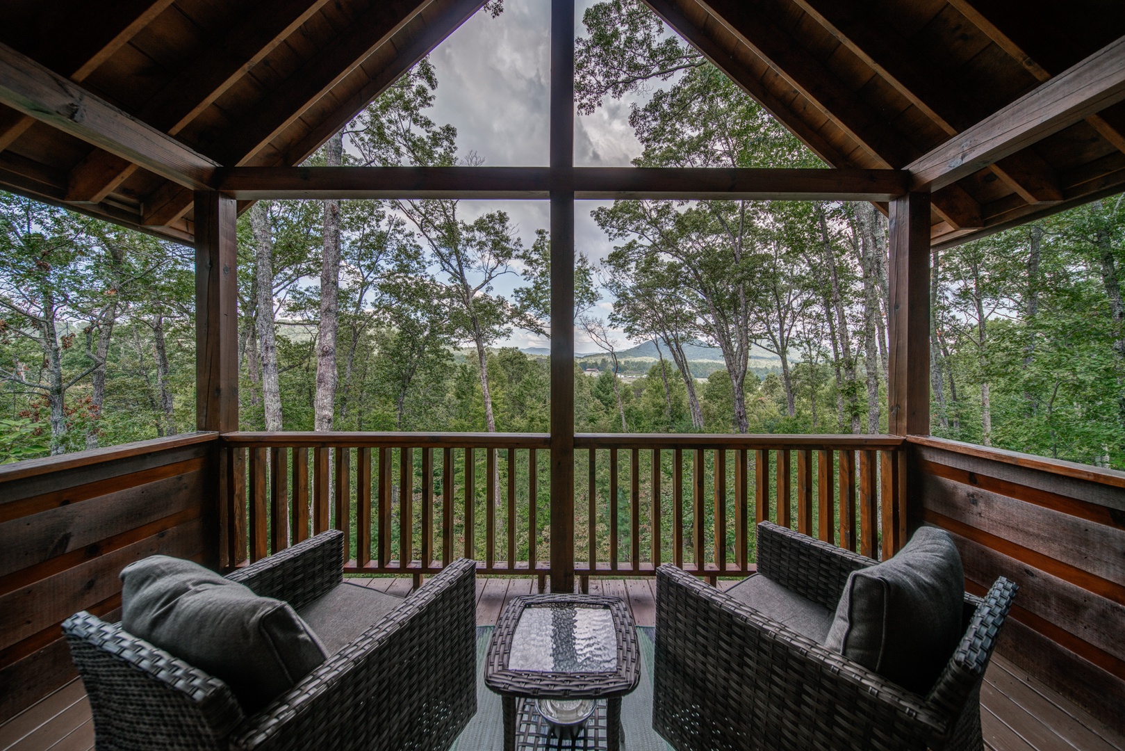 Take in the stunning views from the private master bedroom balcony