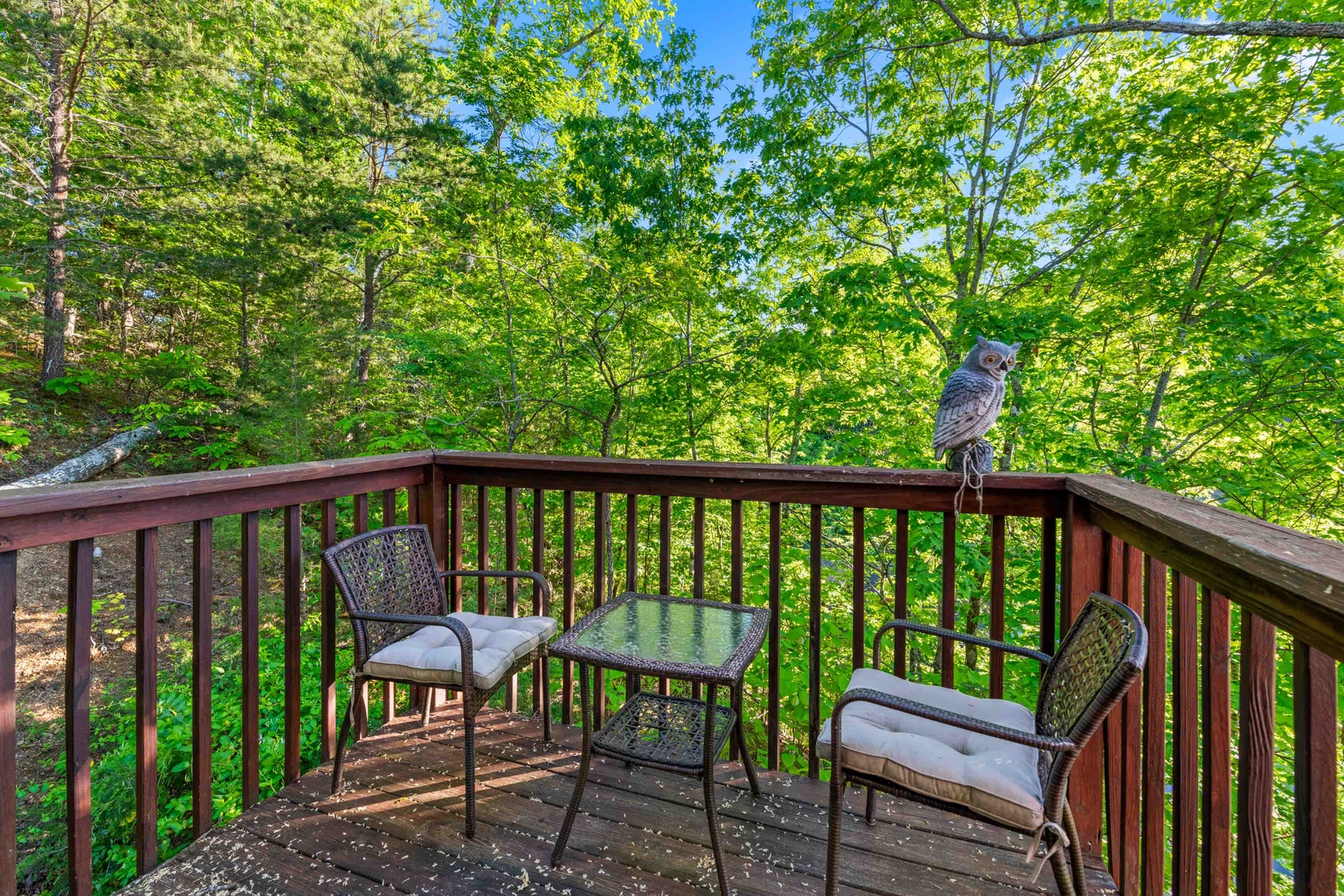 Balcony off of bedroom 3