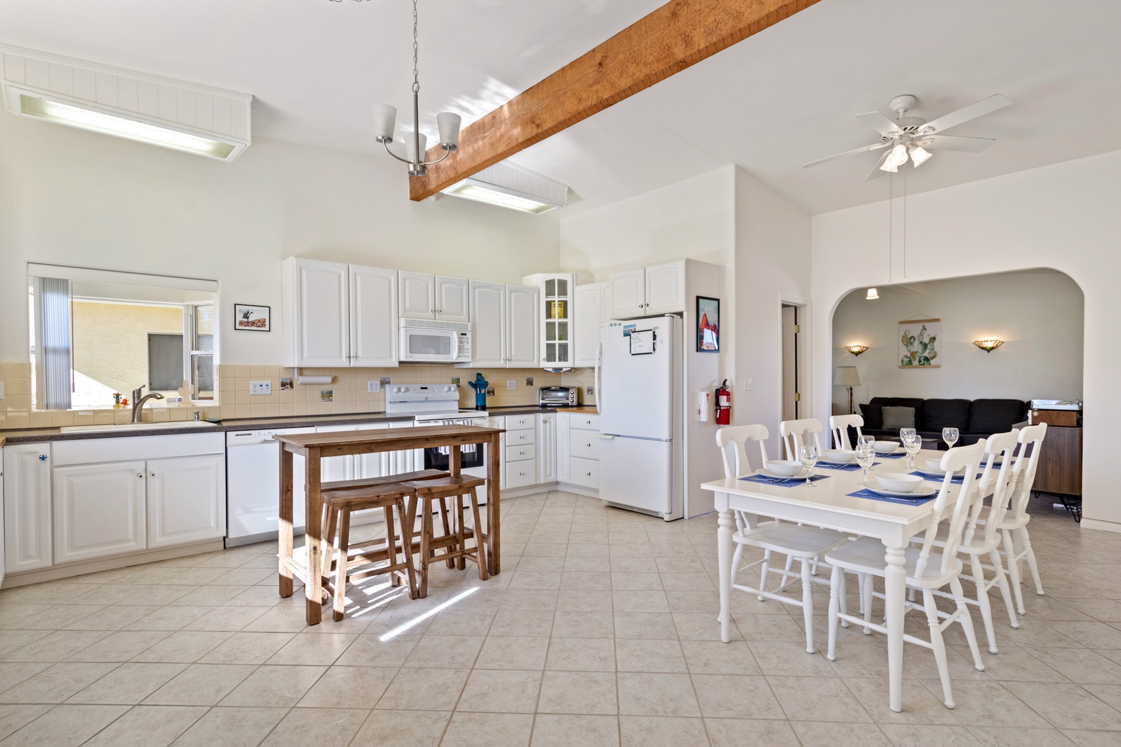 Dining and Kitchen area