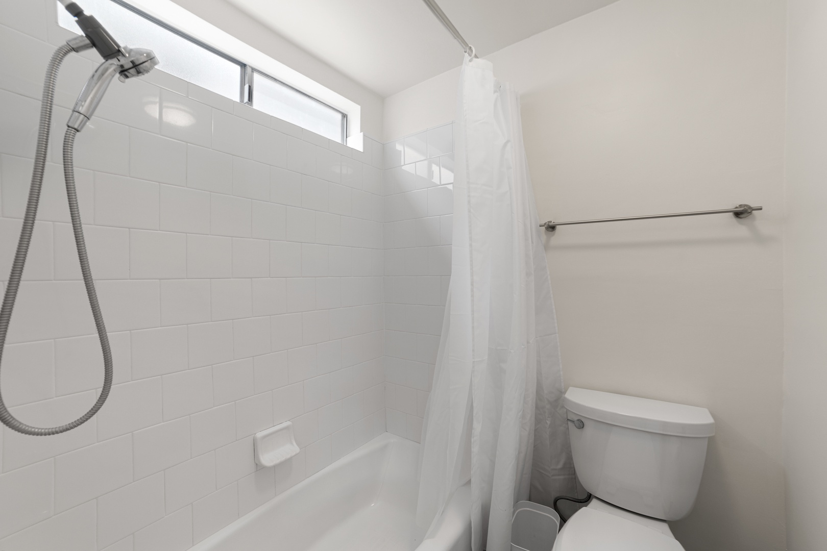 Wash up in this ensuite, including a double vanity & shower/tub combo