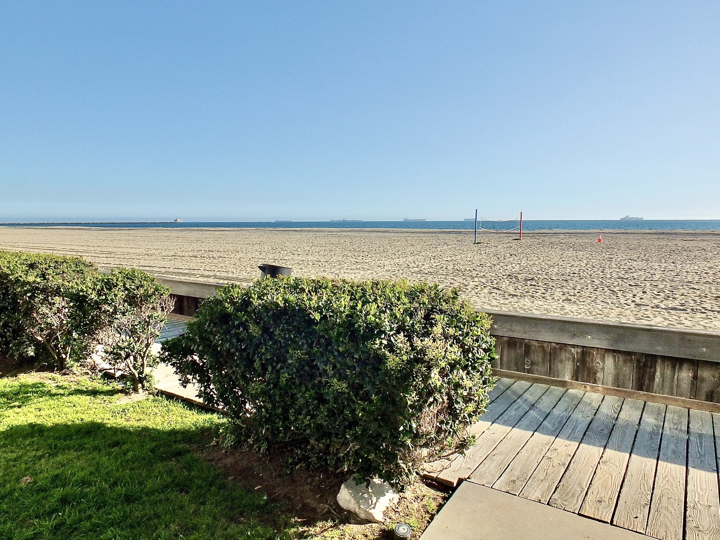 Sandy shores & water views are just a short stroll away!