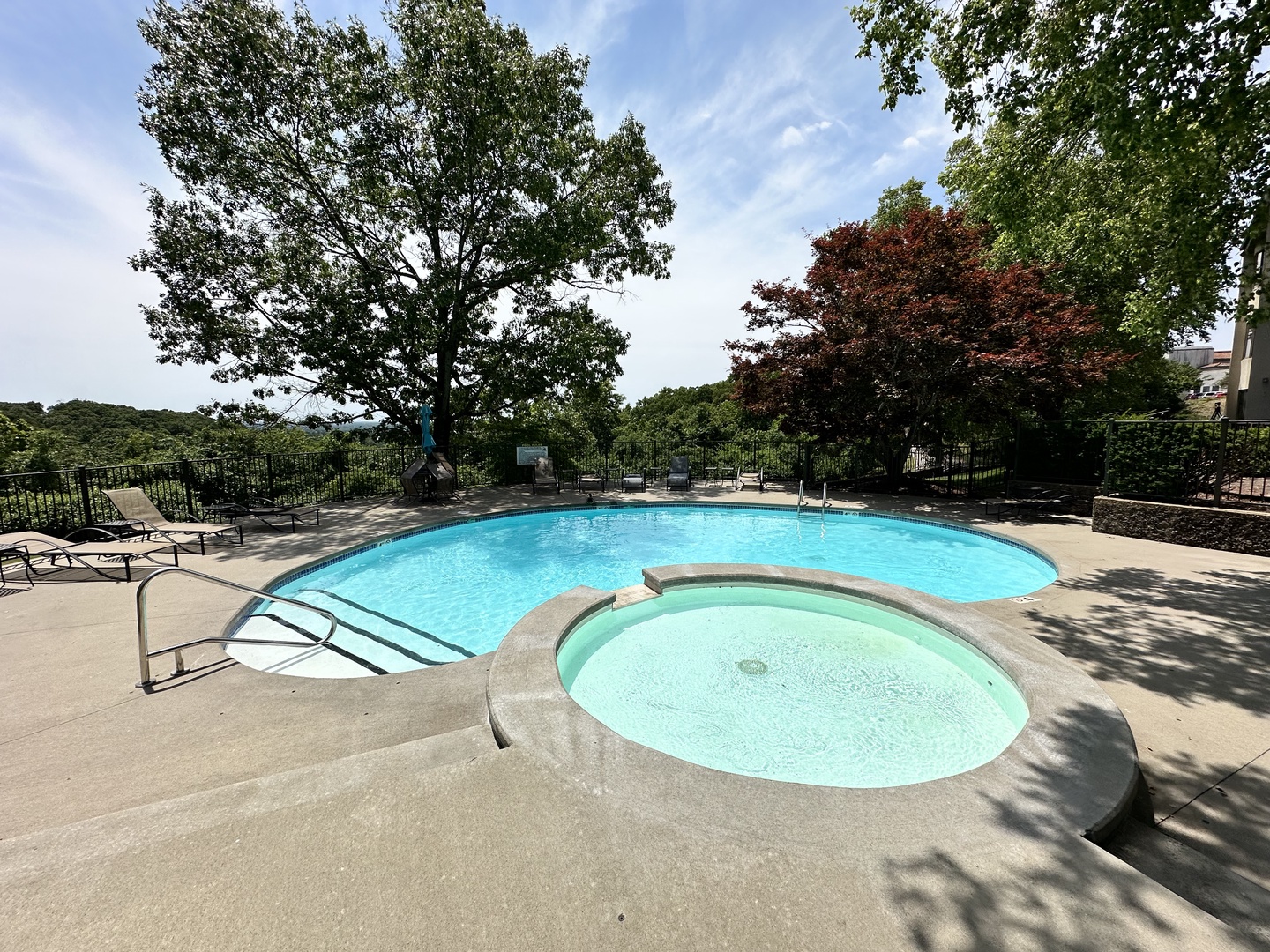 Community Pool #5 with a hot tub!