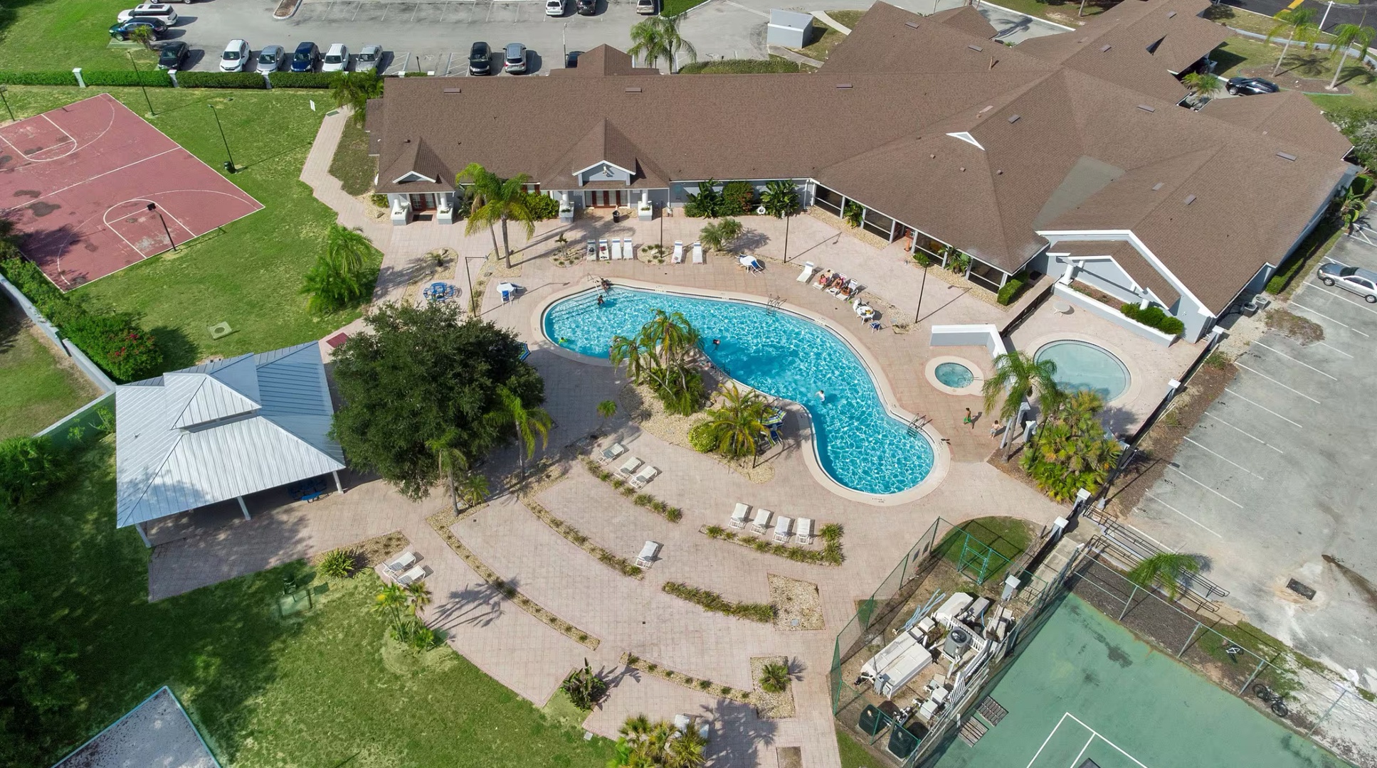 Relax and unwind at the refreshing community pool