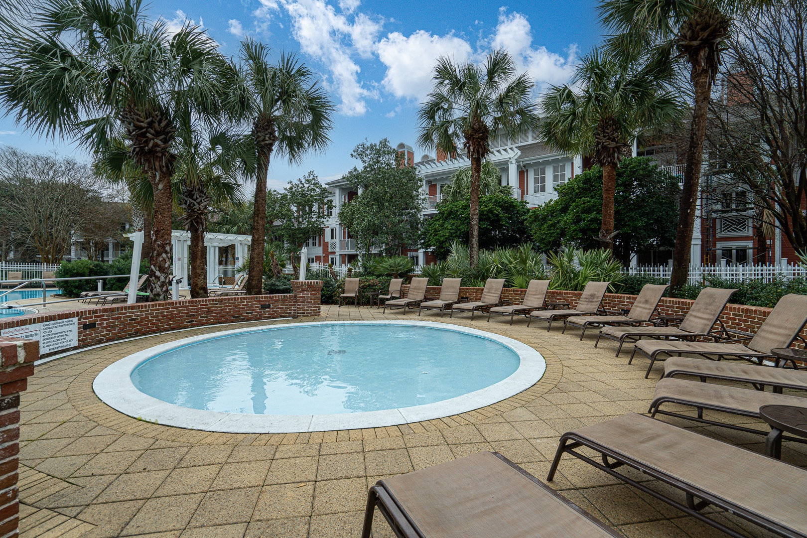 Lounge the day or make a splash at the sparkling communal pool