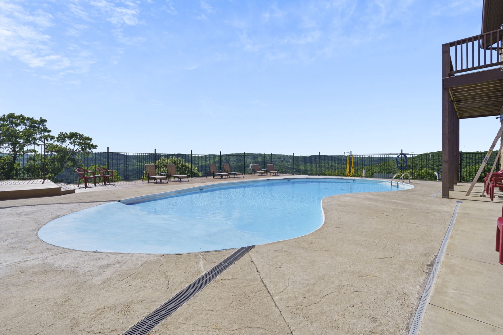 Outdoor pool at The Landing at Eagles Nest