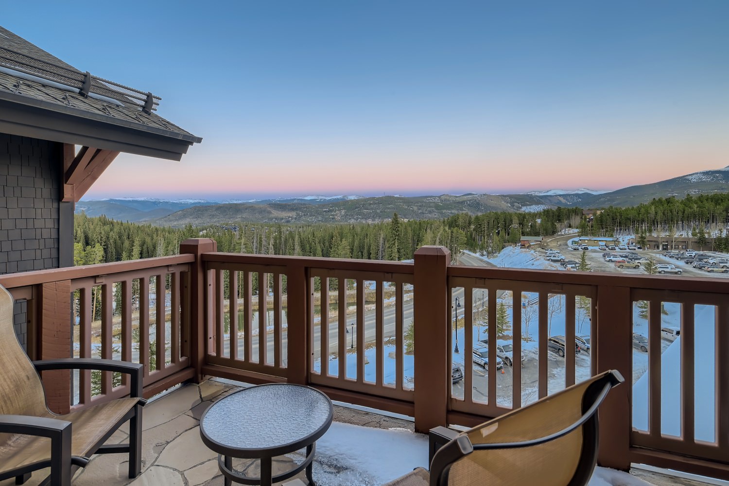 Balcony with a view