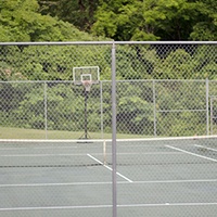Tennis court onsite