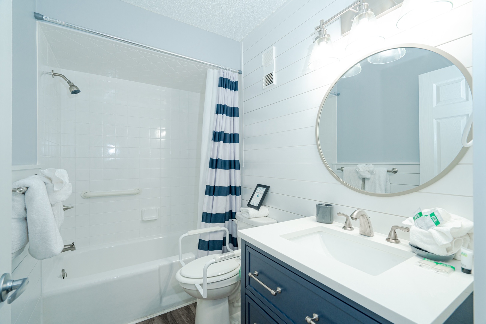Bathroom #2 with Shower/Tub Combo  En-Suite to Bedroom #2