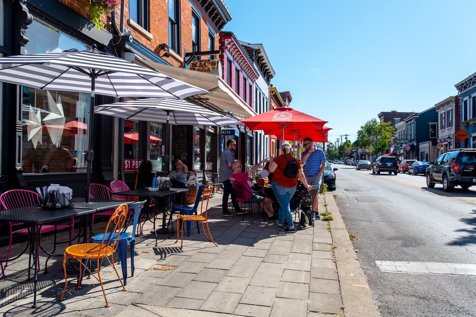 The Mainstrasse Area offers an endless variety of shopping and dining options