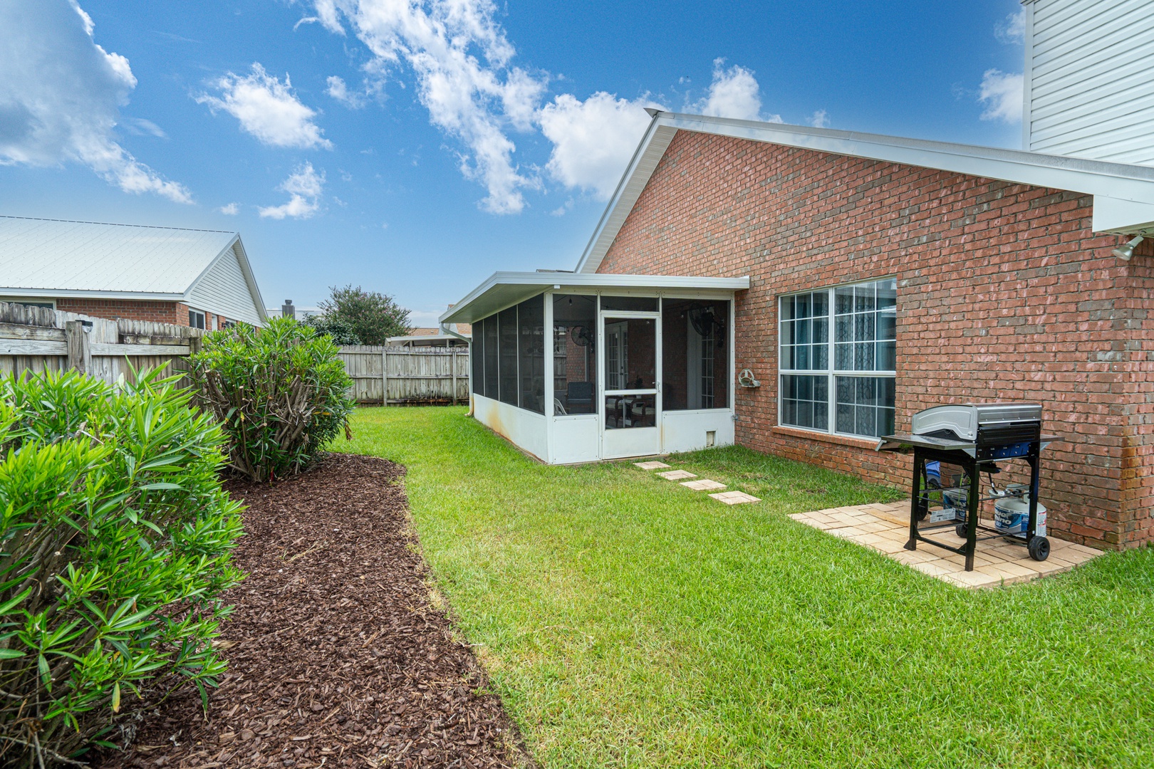 Enjoy the Florida sunshine while you grill up a feast!