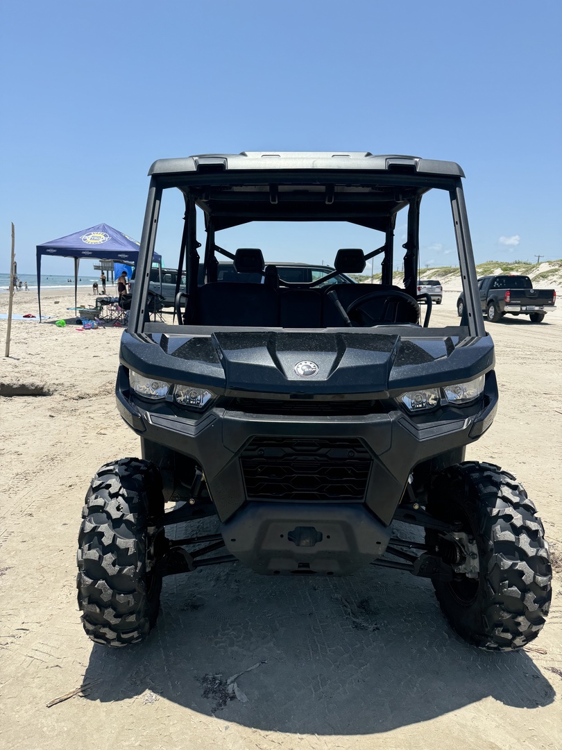 Optional 6-seater Can Am ATV for beach cruising (additional fees required)