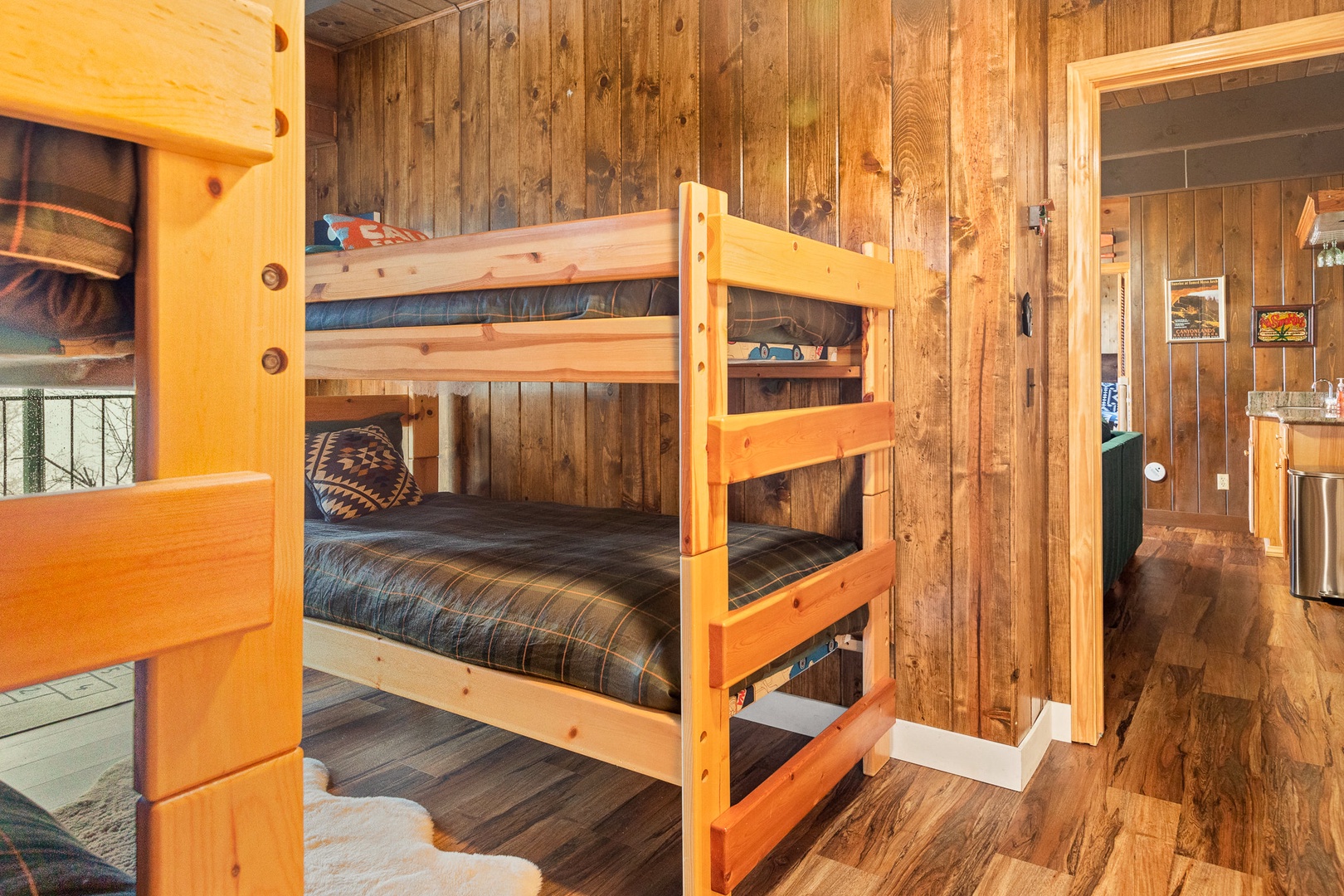 Cozy Bunk Room offering sleeping space for 4 off the Family Room