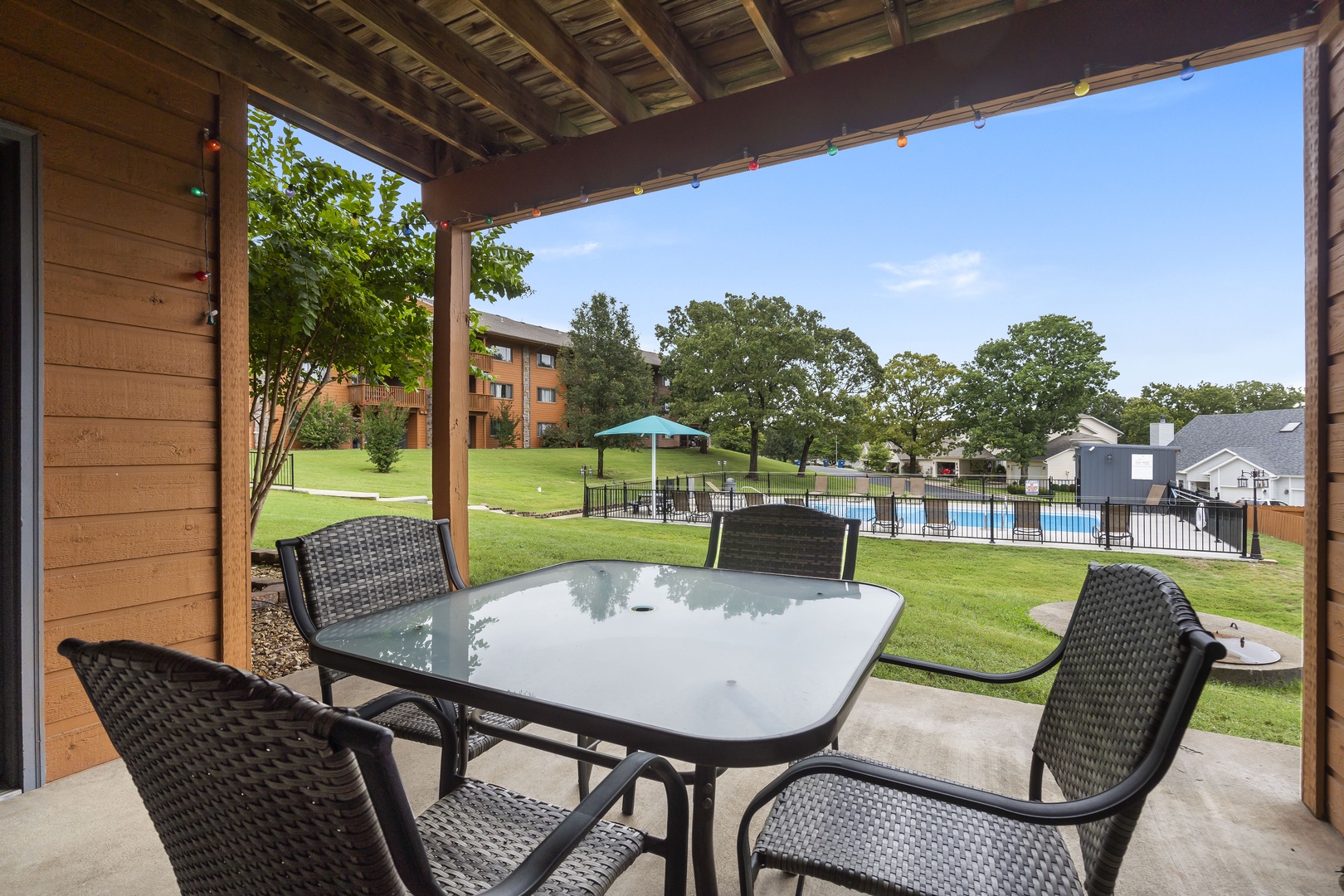 Patio with a View