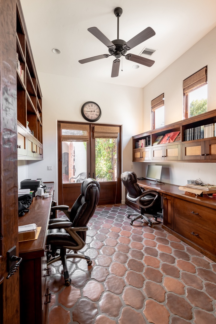 Dedicated office space