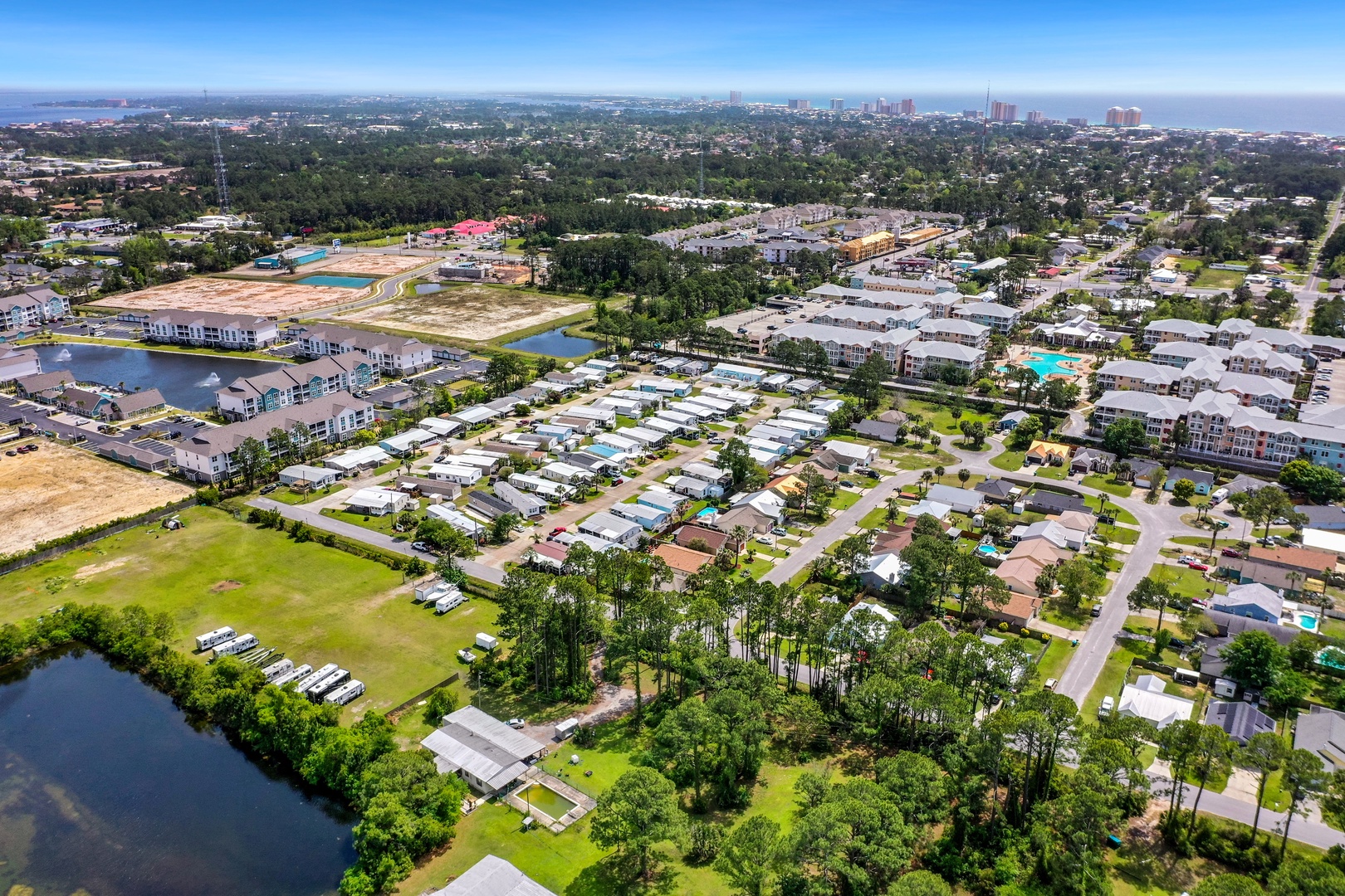Aerial view