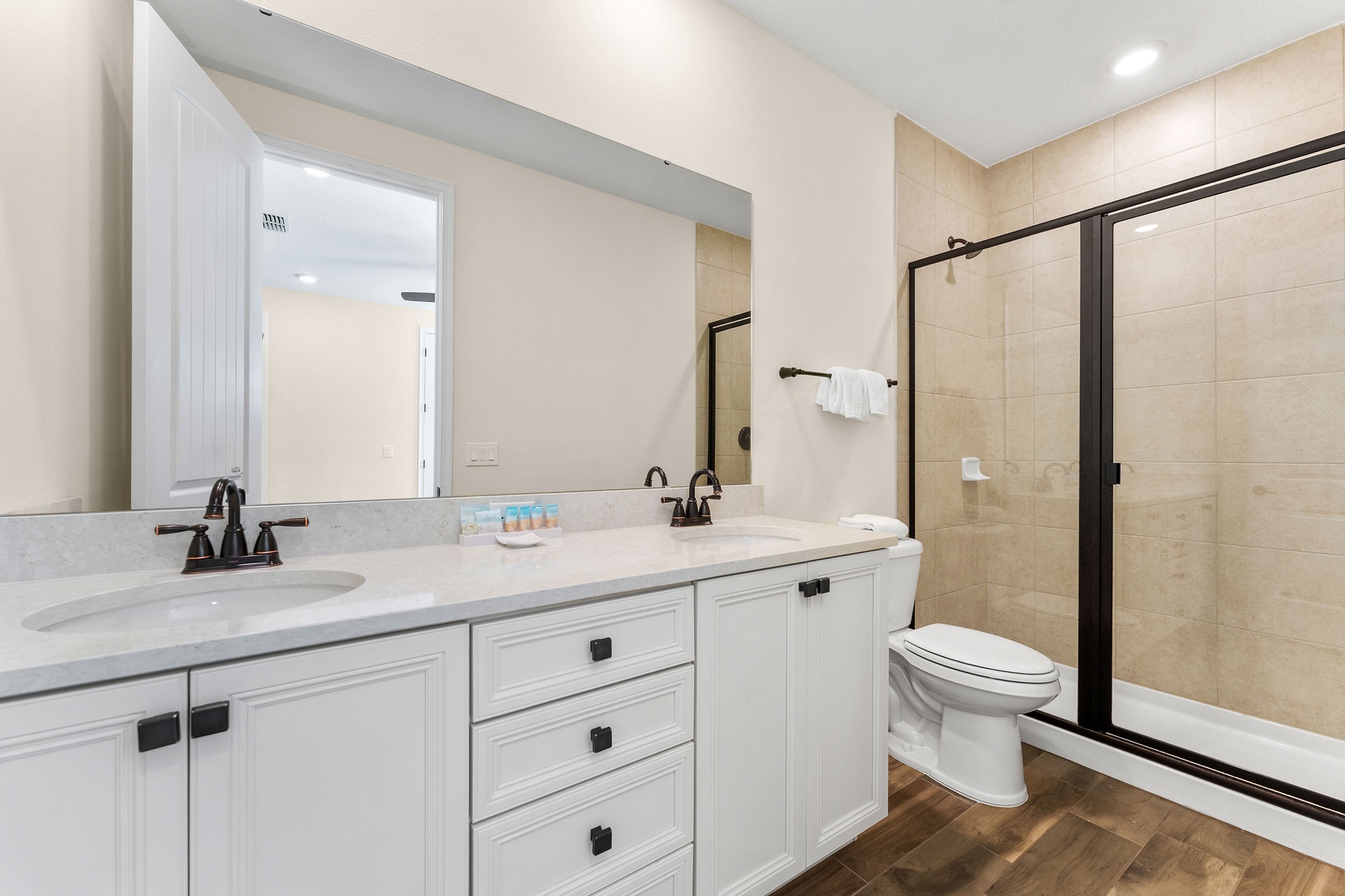 Ensuite bathroom with walk-in shower