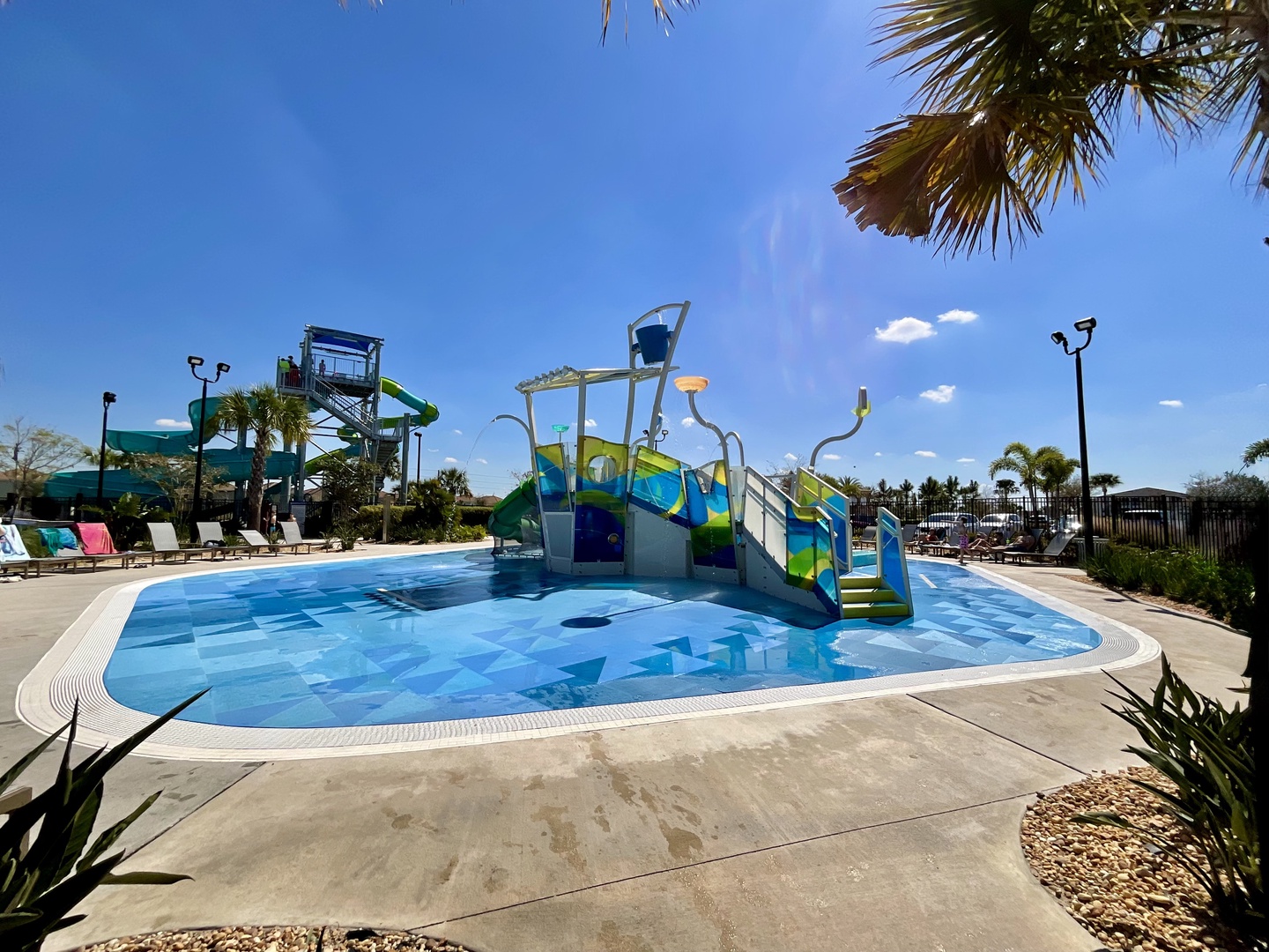 The Retreat Club Splash Pad & Water Slides