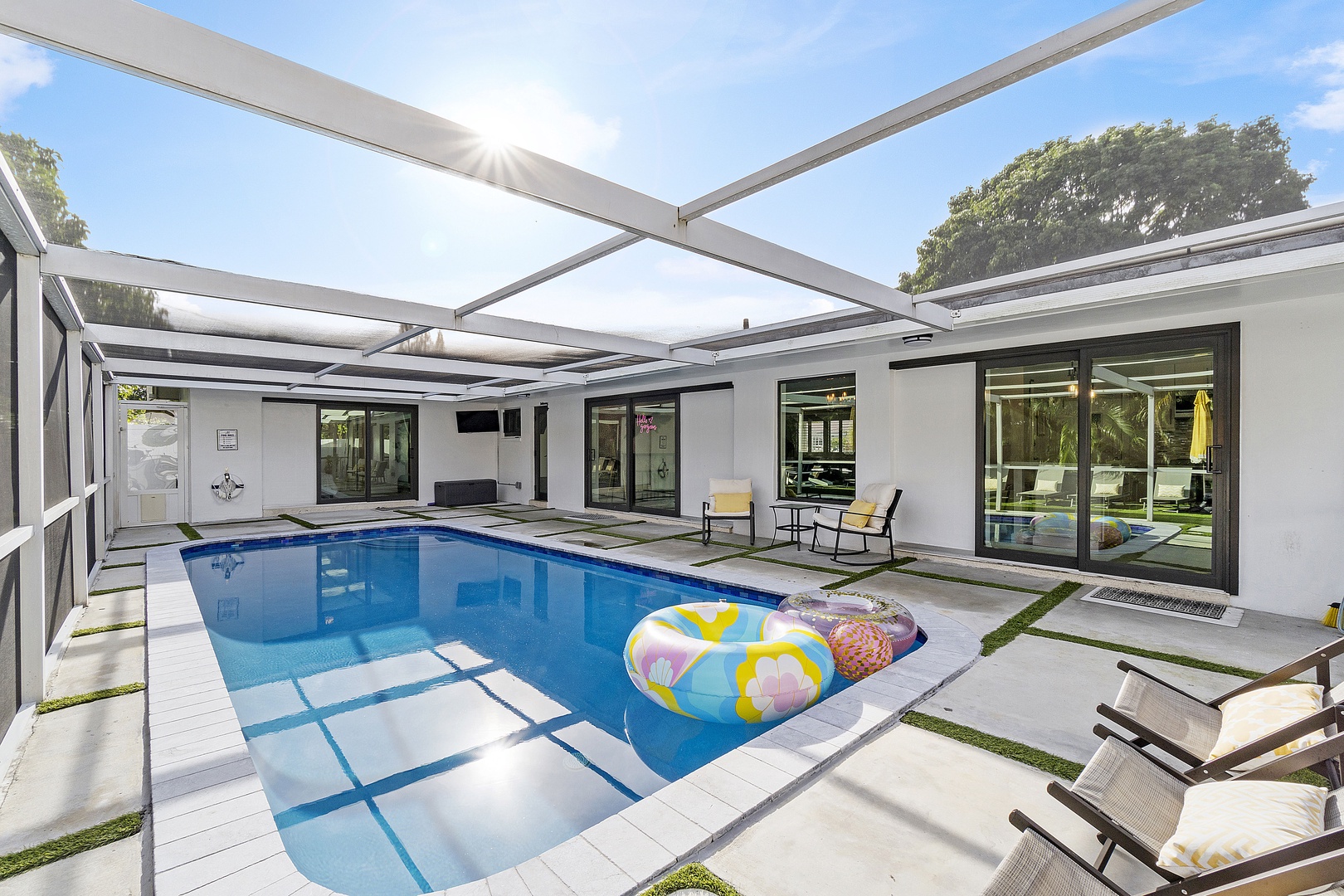 Indulge in your own private pool oasis