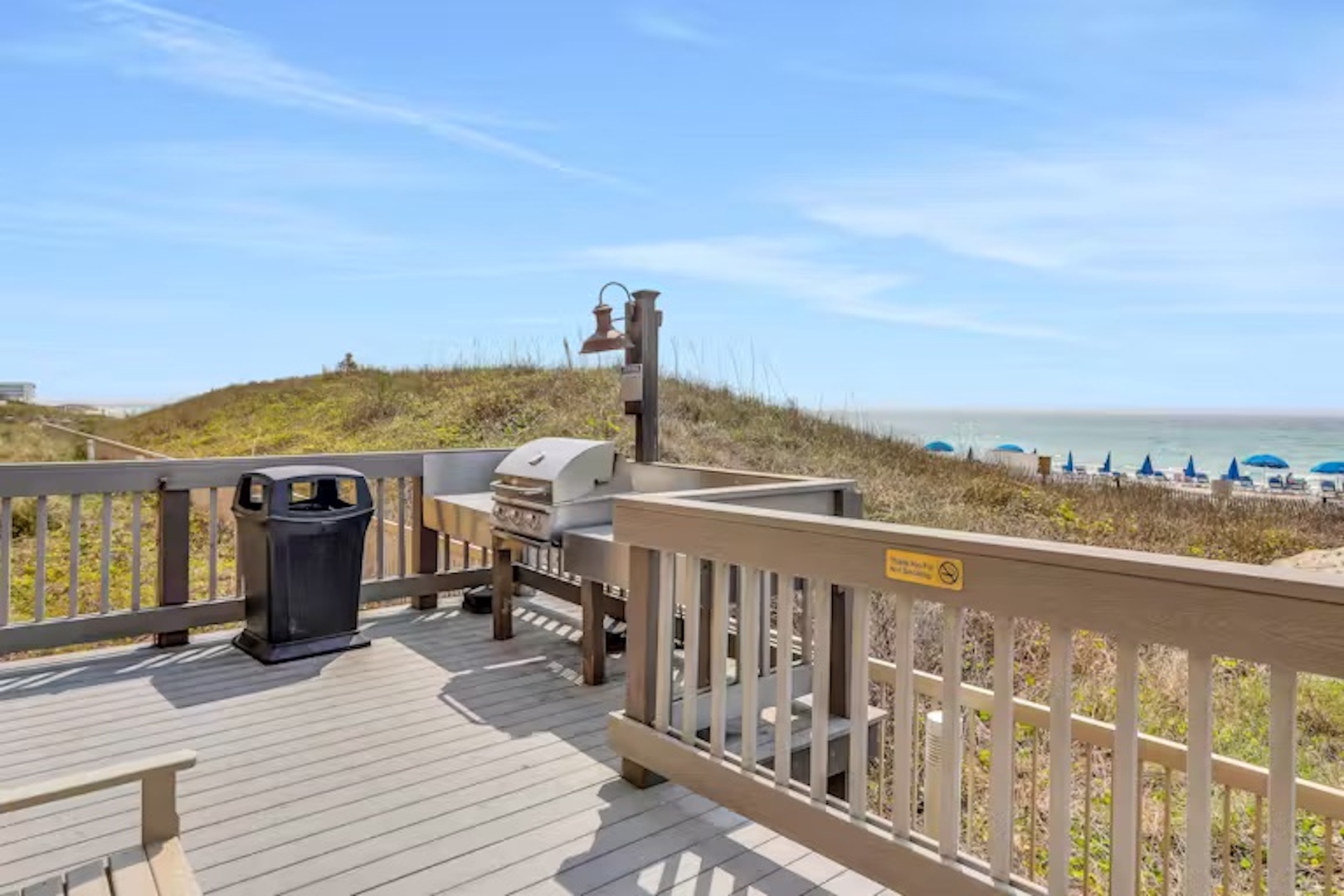 Grab a picnic table & relax in the fresh air while you grill up a feast!