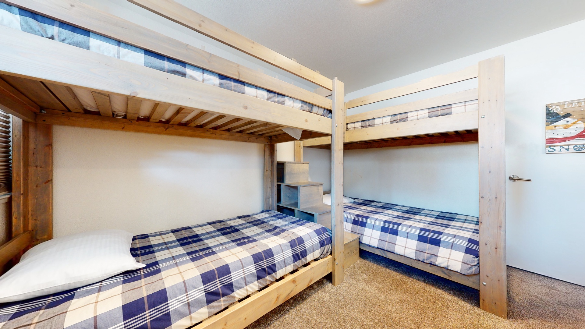 Bedroom #4 with Bunk Beds with Twin Beds