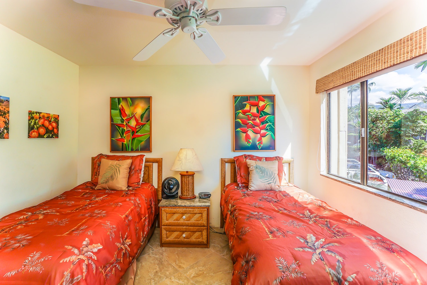 Bedroom 2: 2 Twin beds