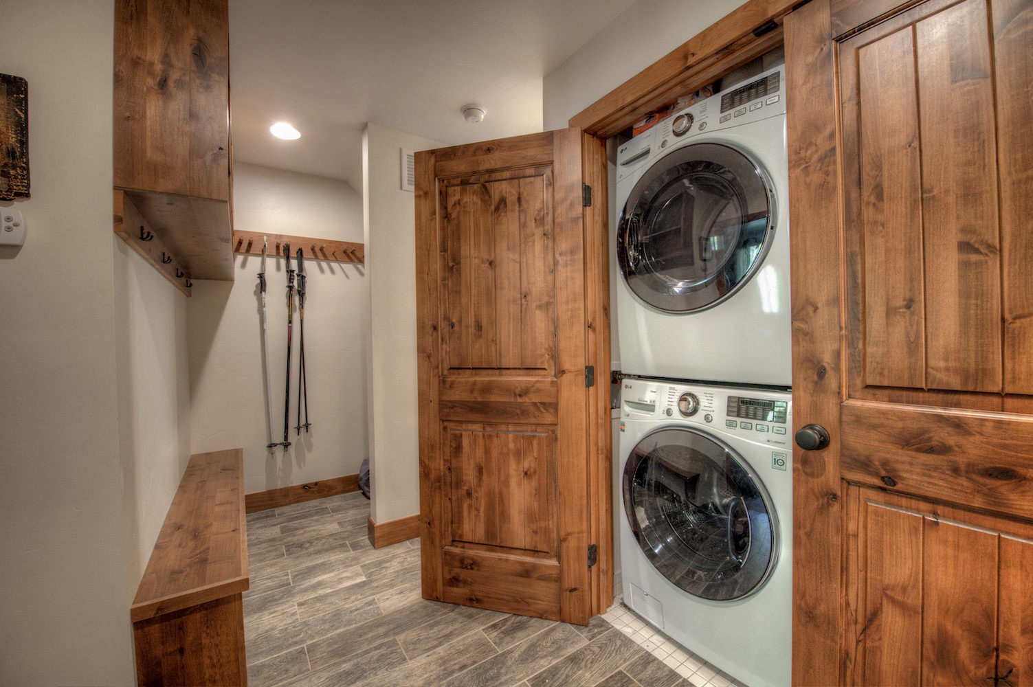 Private washer and dryer