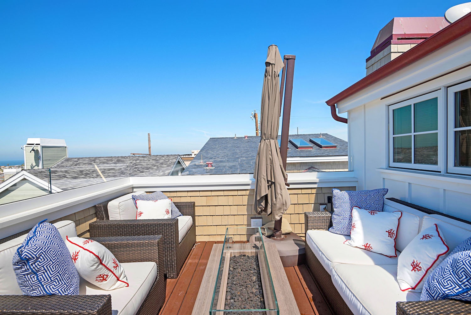 Rooftop Deck Firepit
