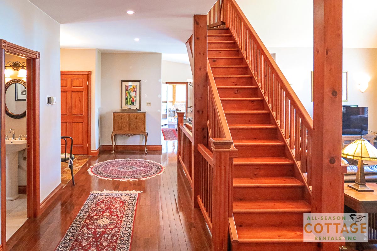 Stairs to loft