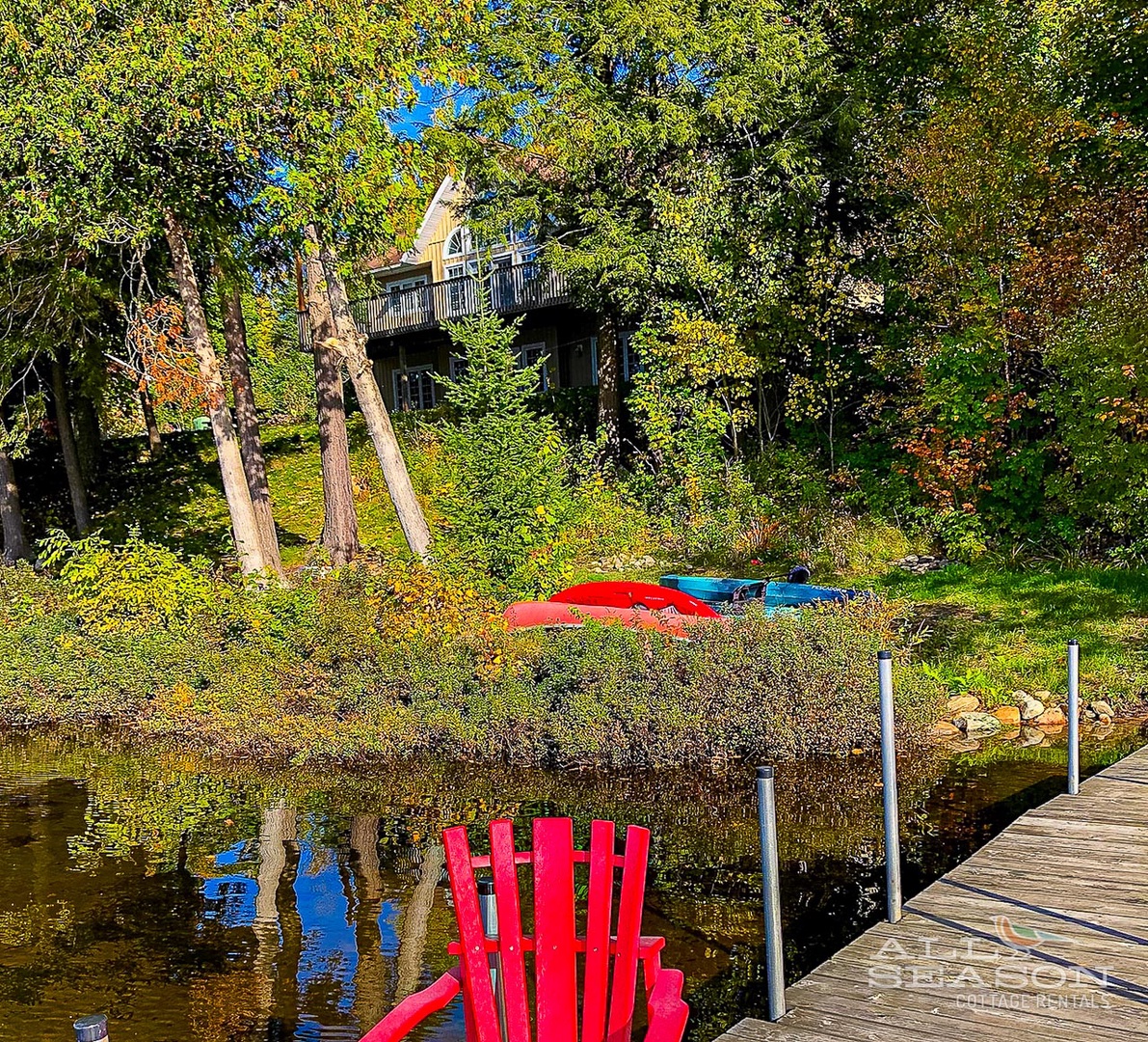 Whip-poor-will-View to cottage from dock