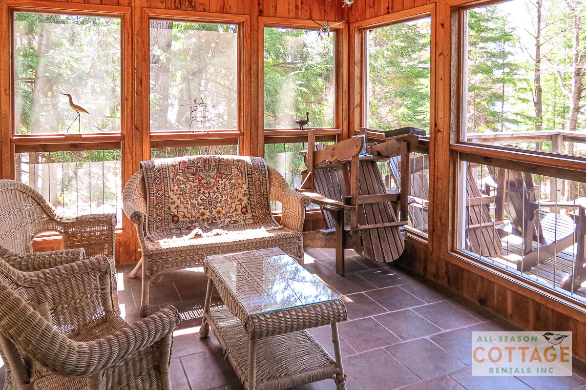 Screened porch