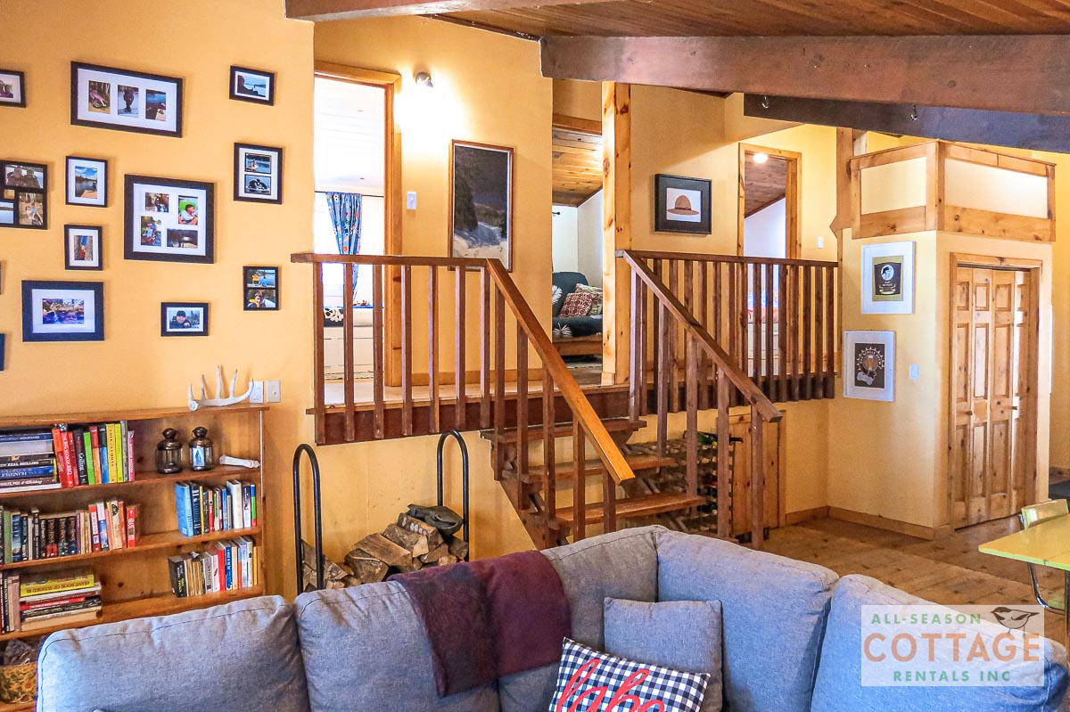 Bedrooms are all on the upper level