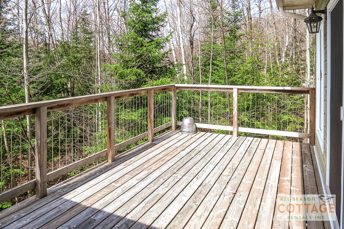 Private balcony off bedroom #1