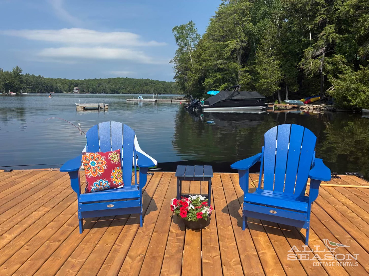 Blue Hideaway-Dock