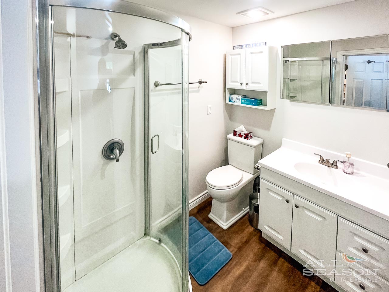 Refresh in your private bathroom with spacious shower, clean finishes, and thoughtful amenities to start your day perfectly.