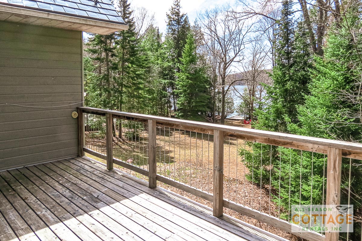 Private balcony off bedroom #1