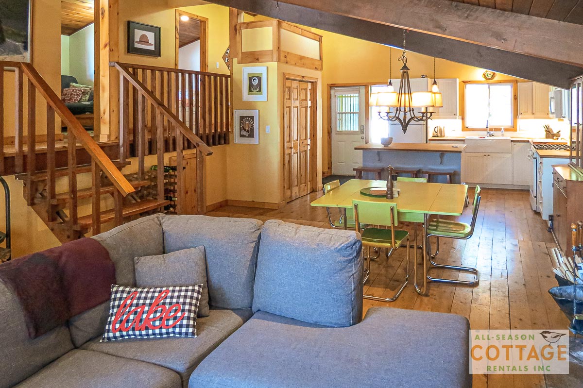 Towards dining area and kitchen