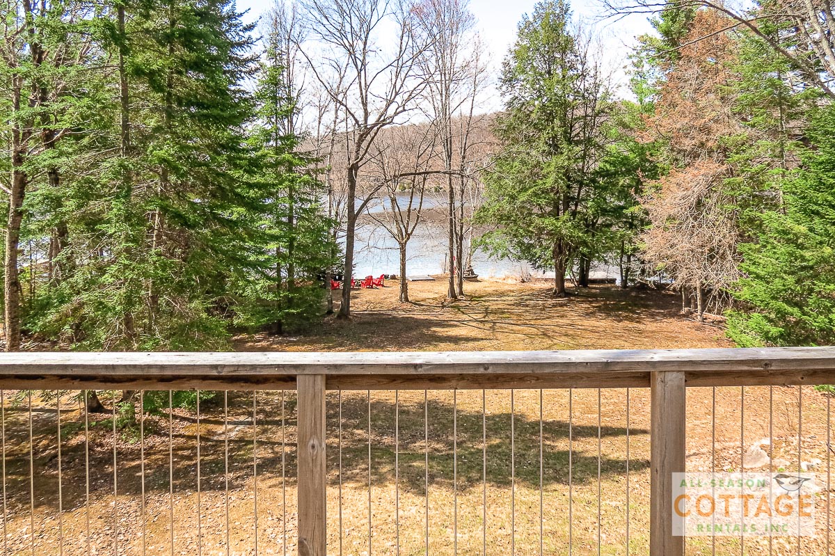 View from deck