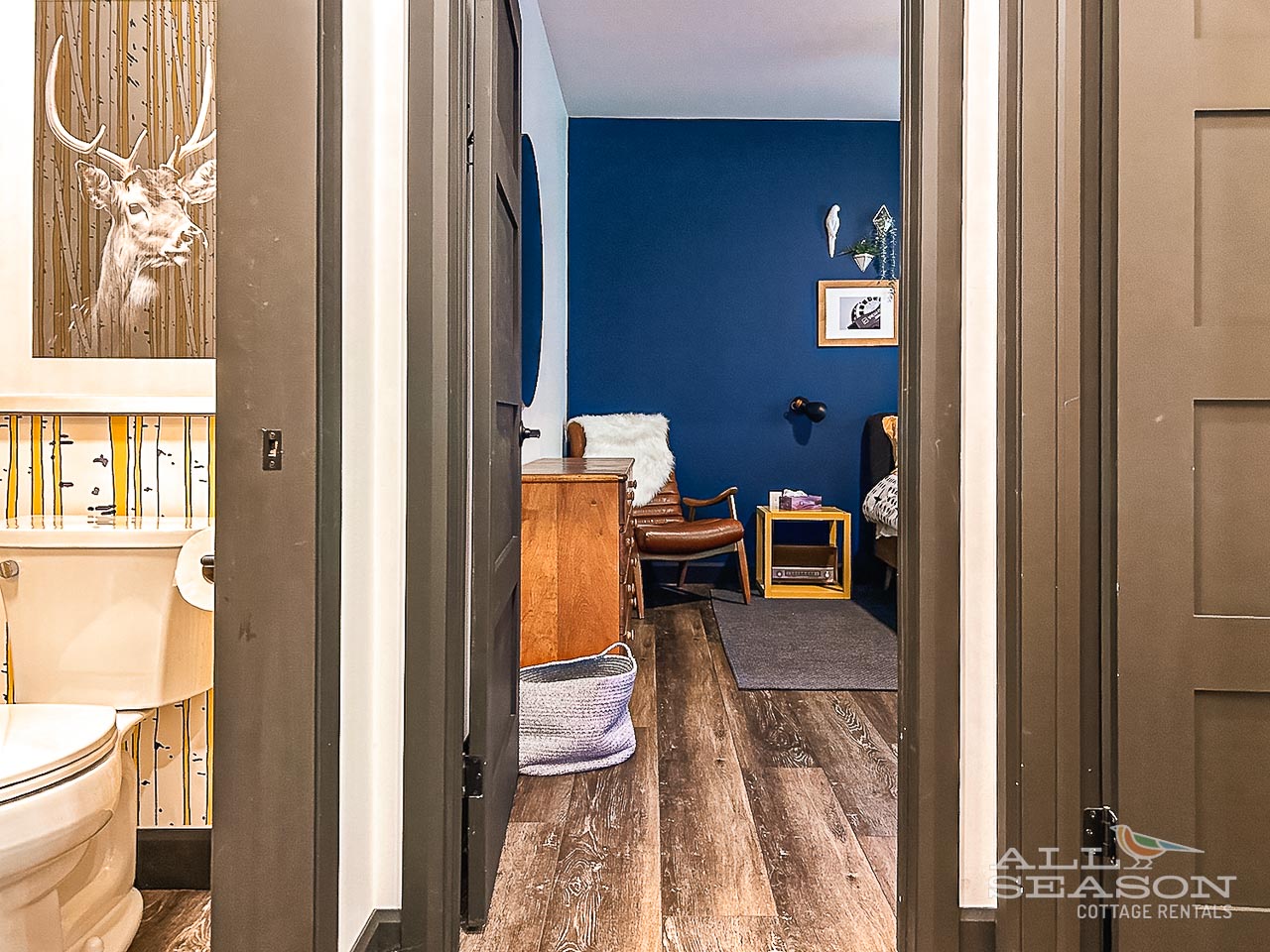 Bob-Haven-Powder room to left-Bedroom #1 ahead