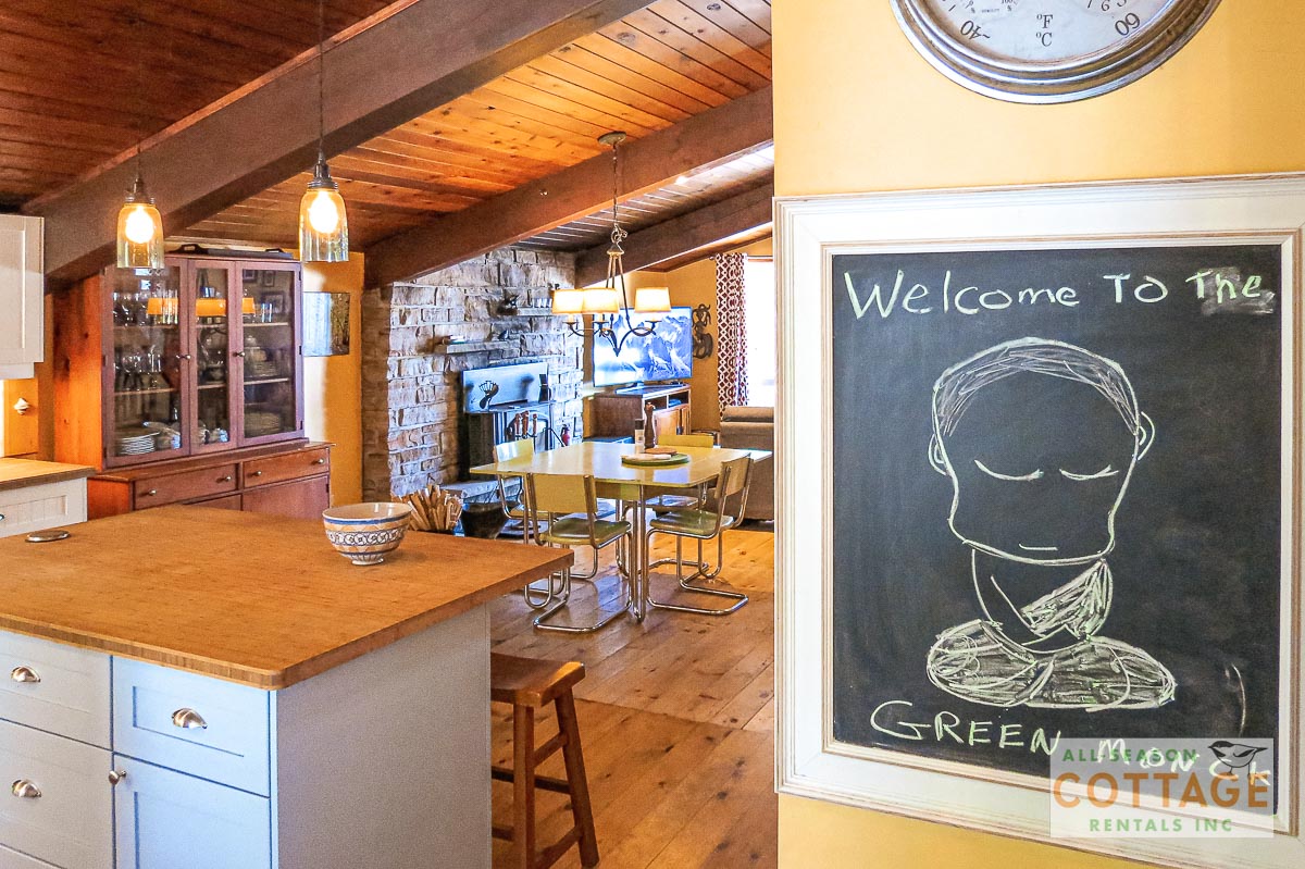 Looking from entrance towards dining area