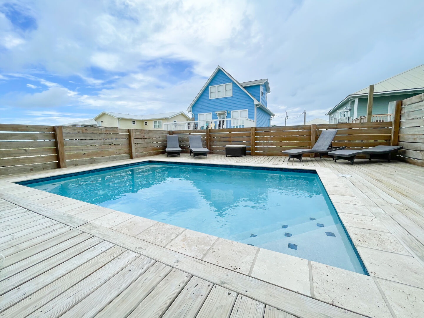 Private pool that can be heated during the cooler months (additional fees apply)