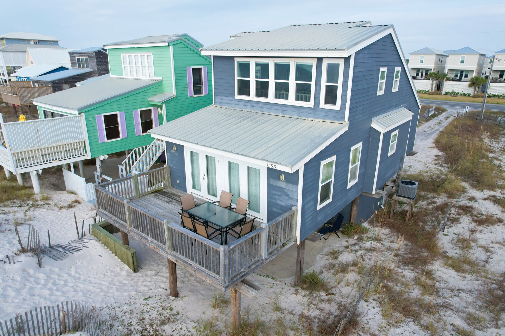 Direct beachfront home in Gulf Shores