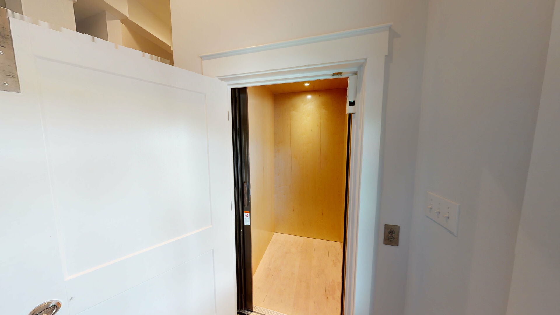 Entry (ground) level elevator access to all floors