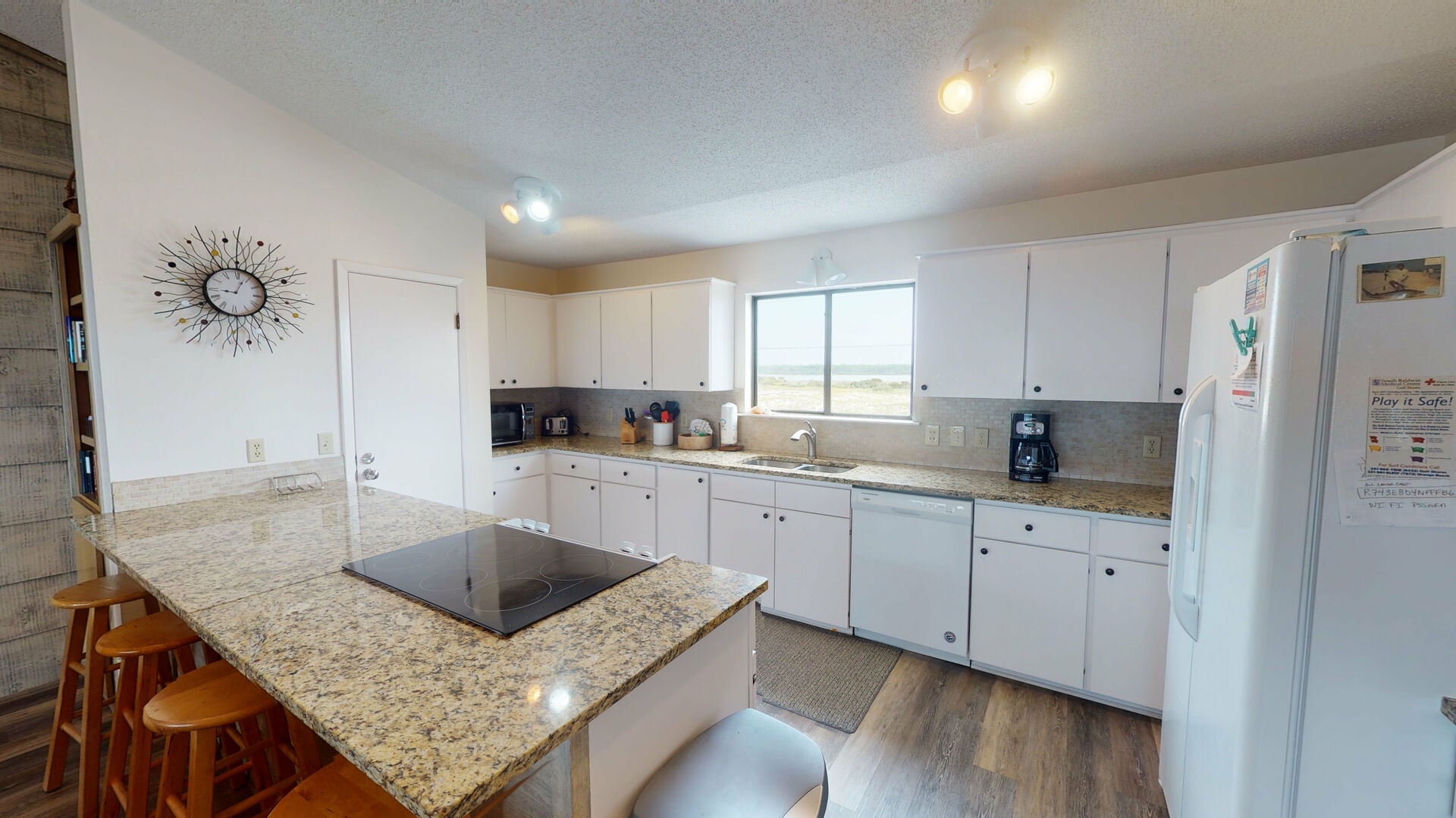 Spacious  fully equipped Kitchen