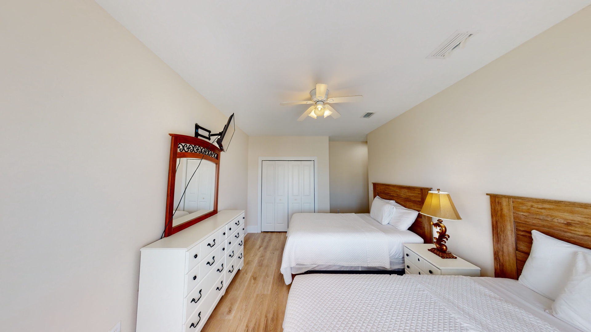 Kiran-A101-Second floor Bedroom 3 with 2 queen beds