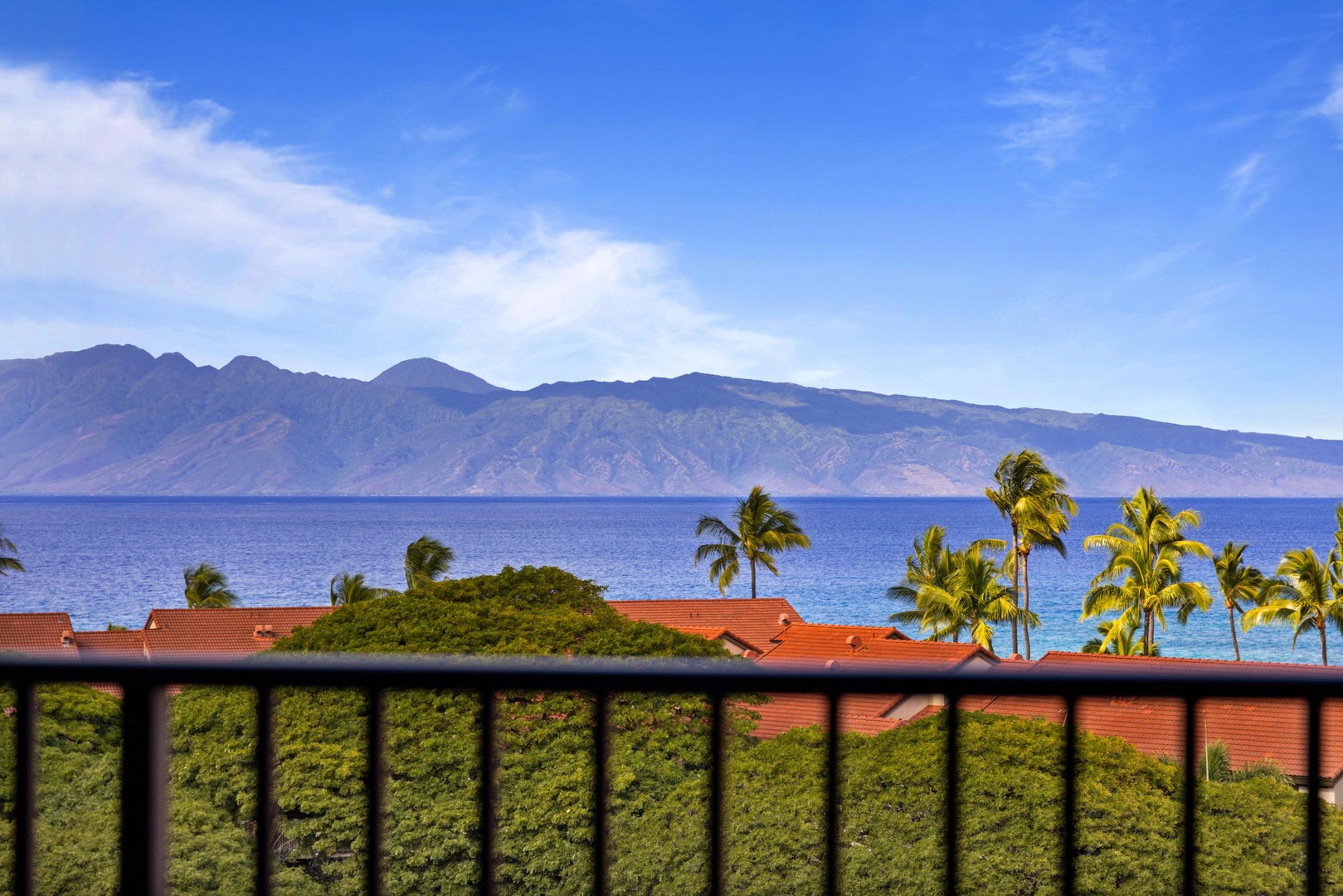 Beatufiul ocean view from the balcony